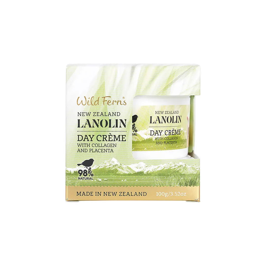 58751-Wild Ferns Lanolin Day Cream 100g +8