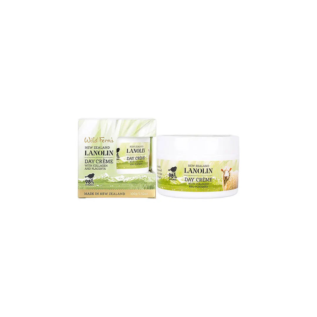 58751-Wild Ferns Lanolin Day Cream 100g +4