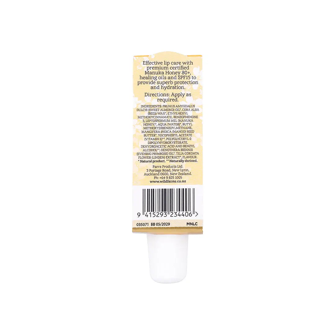 58756-Wild Ferns Manuka Honey Lip Care SPF15 12mL +3