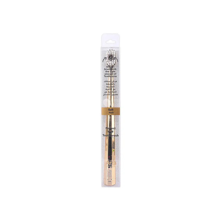 58762-Arta Puff Toothbrush Soft-Gold +2