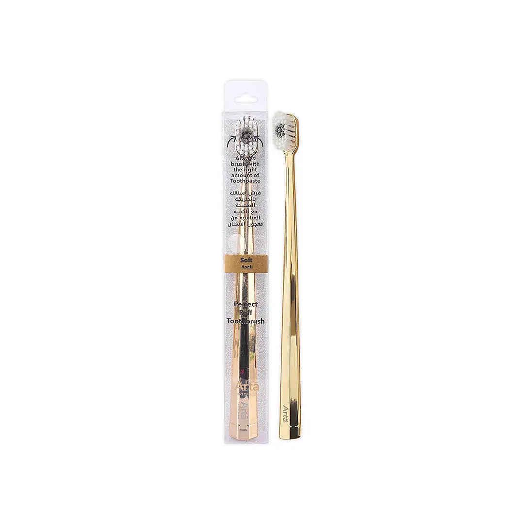Arta Puff Toothbrush Soft-Gold