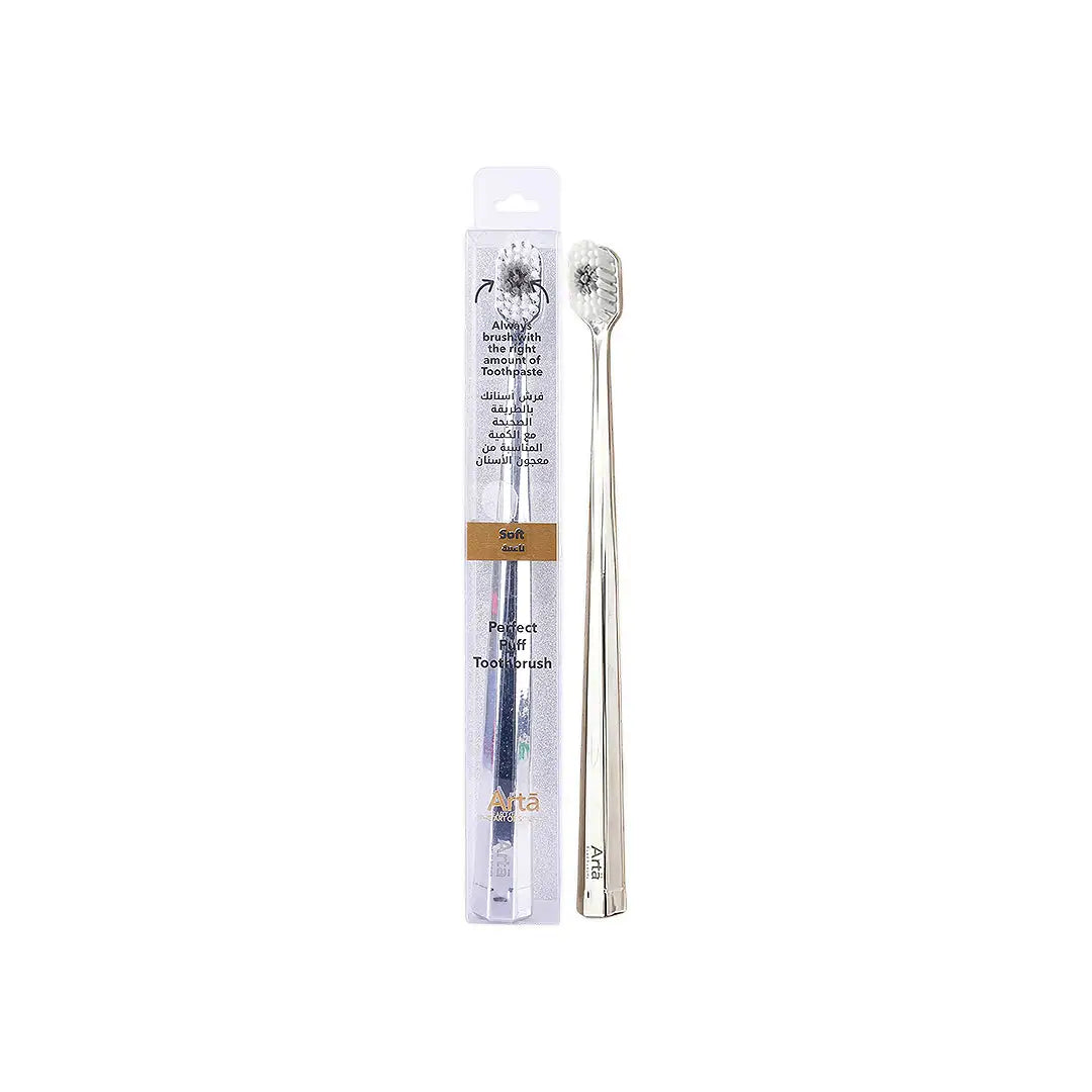 Arta Puff Toothbrush Soft-Silver