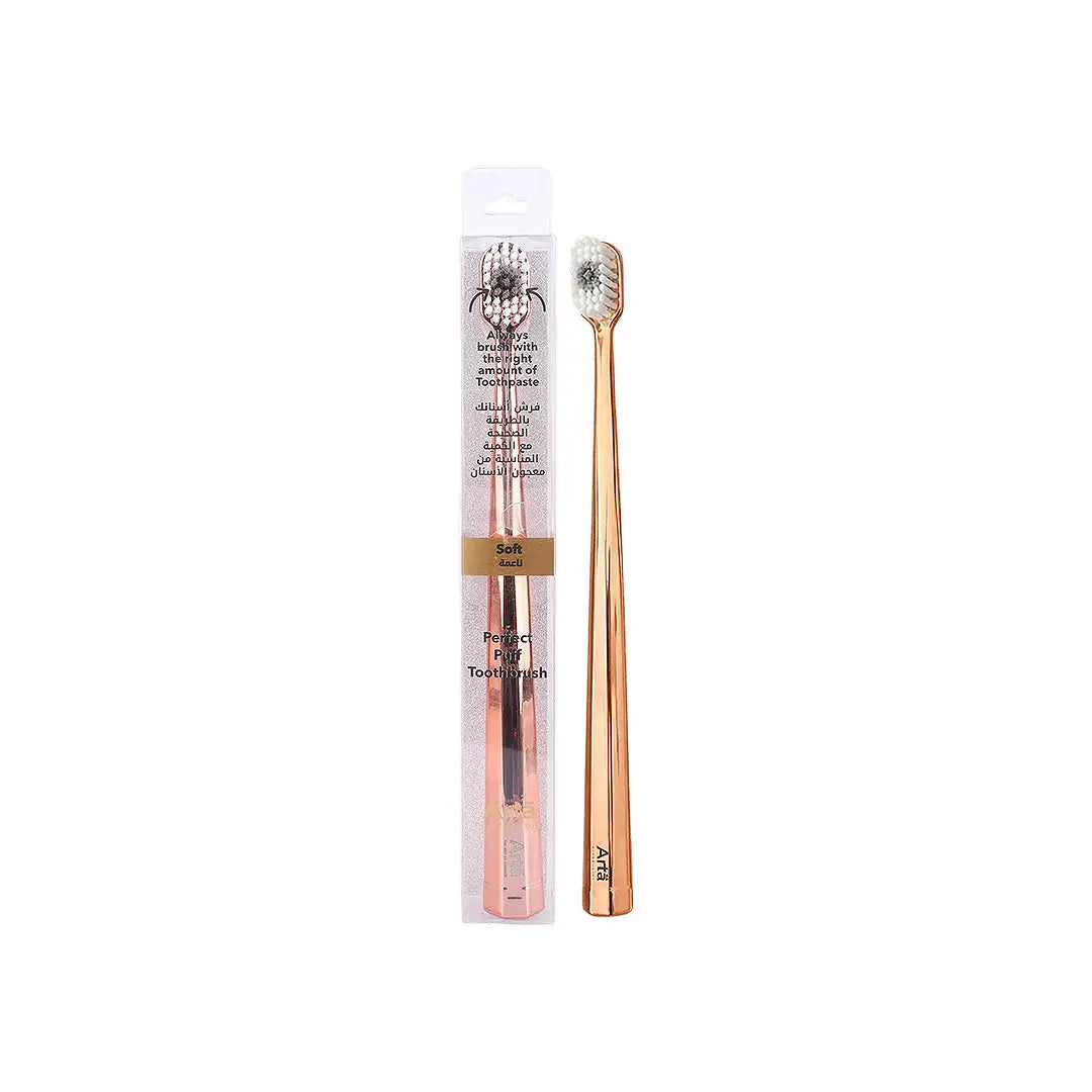 Arta Puff Toothbrush Soft-Rose Gold