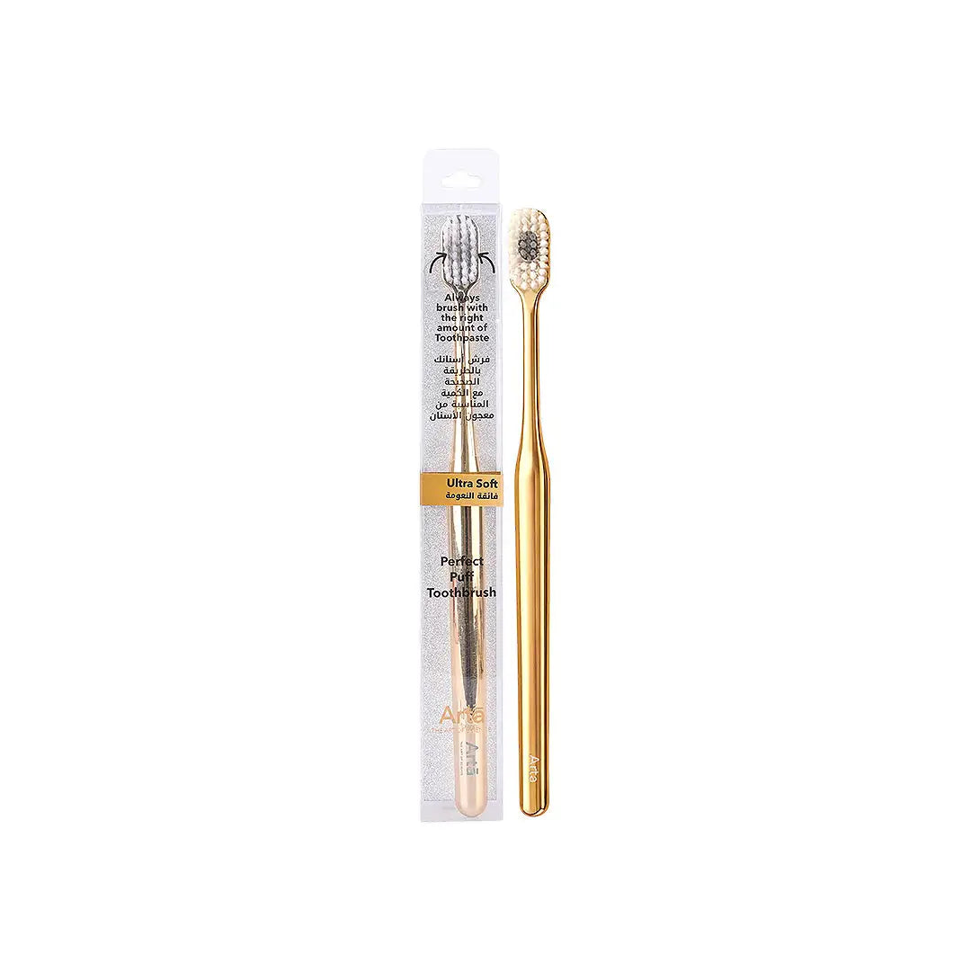 58768-Arta Puff Toothbrush Ultra Soft-Gold