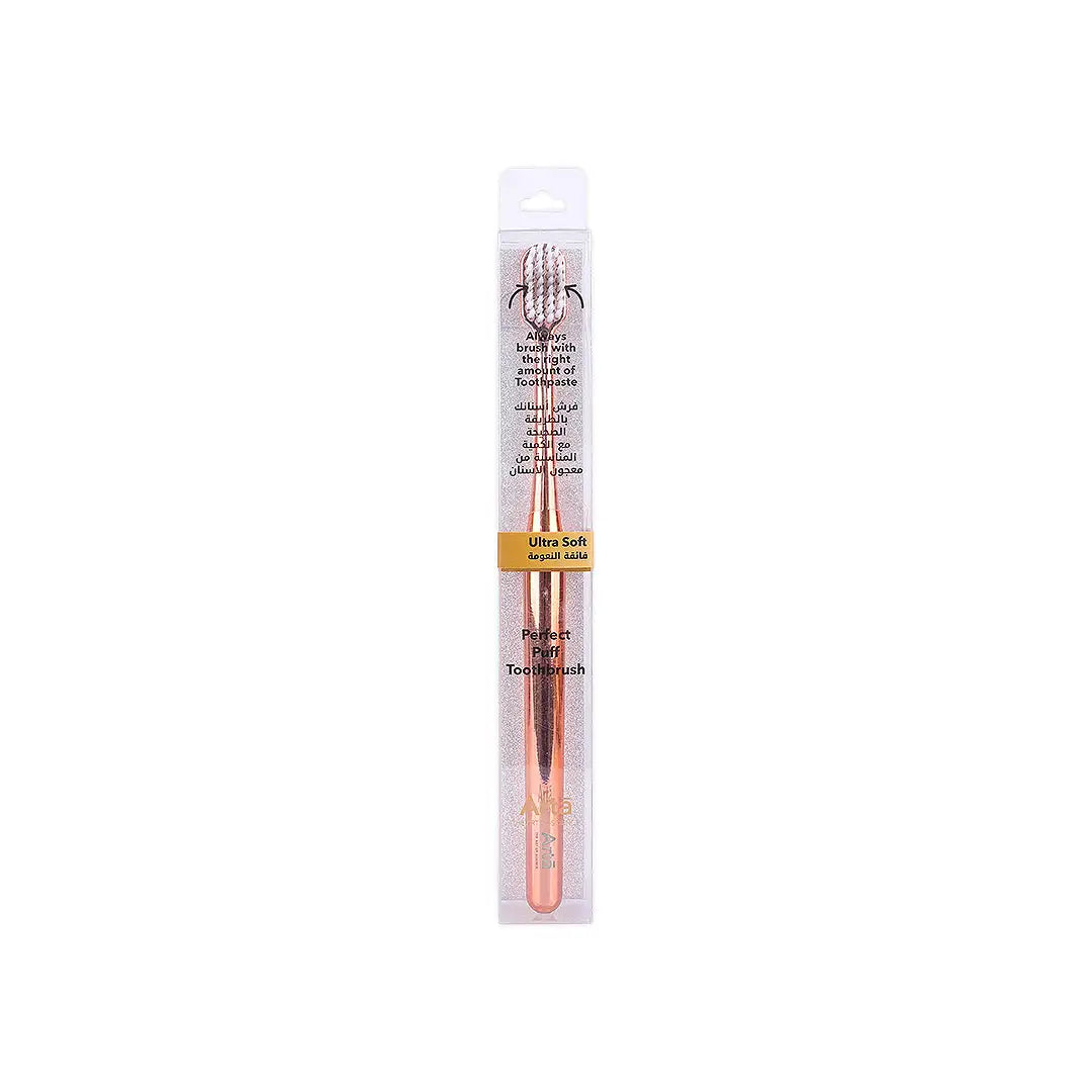 Arta Puff Toothbrush Ultra Soft-Rose Gold