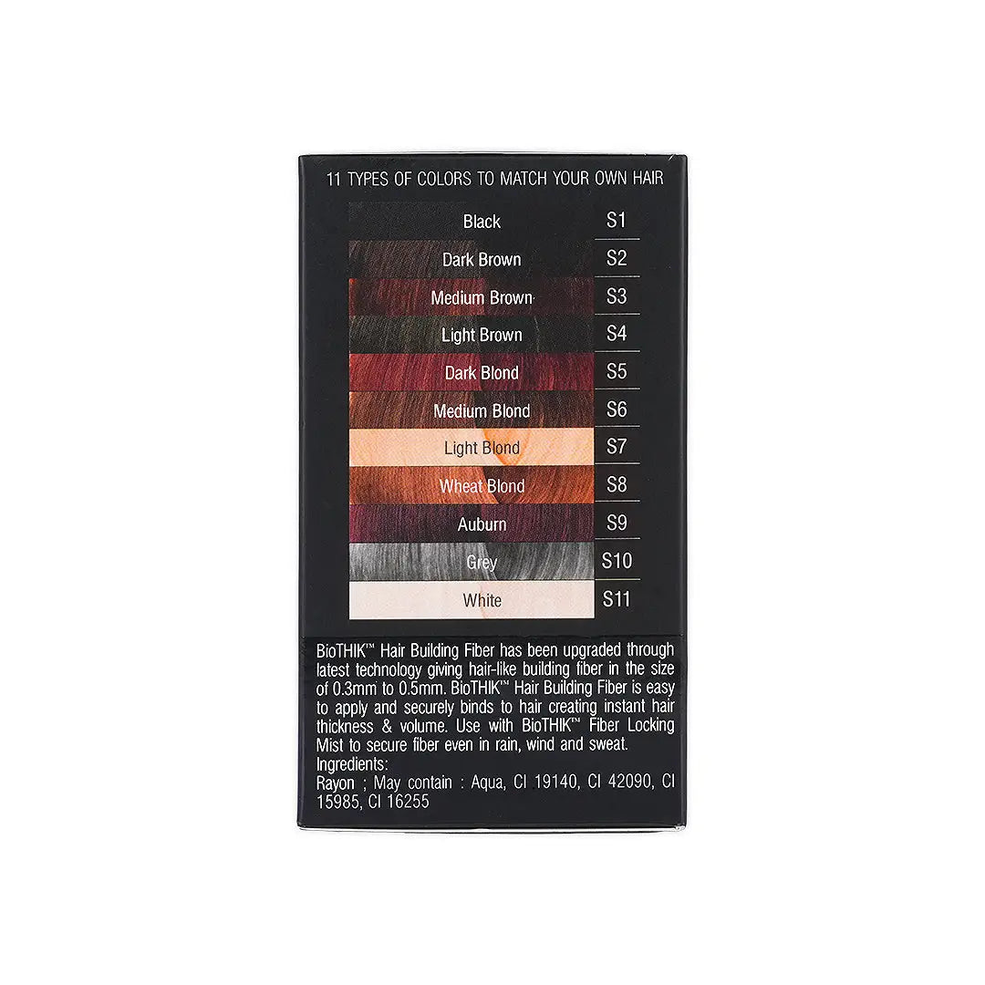 58773-Biothik Hair Building Fiber Black 18g - BTF201 +6