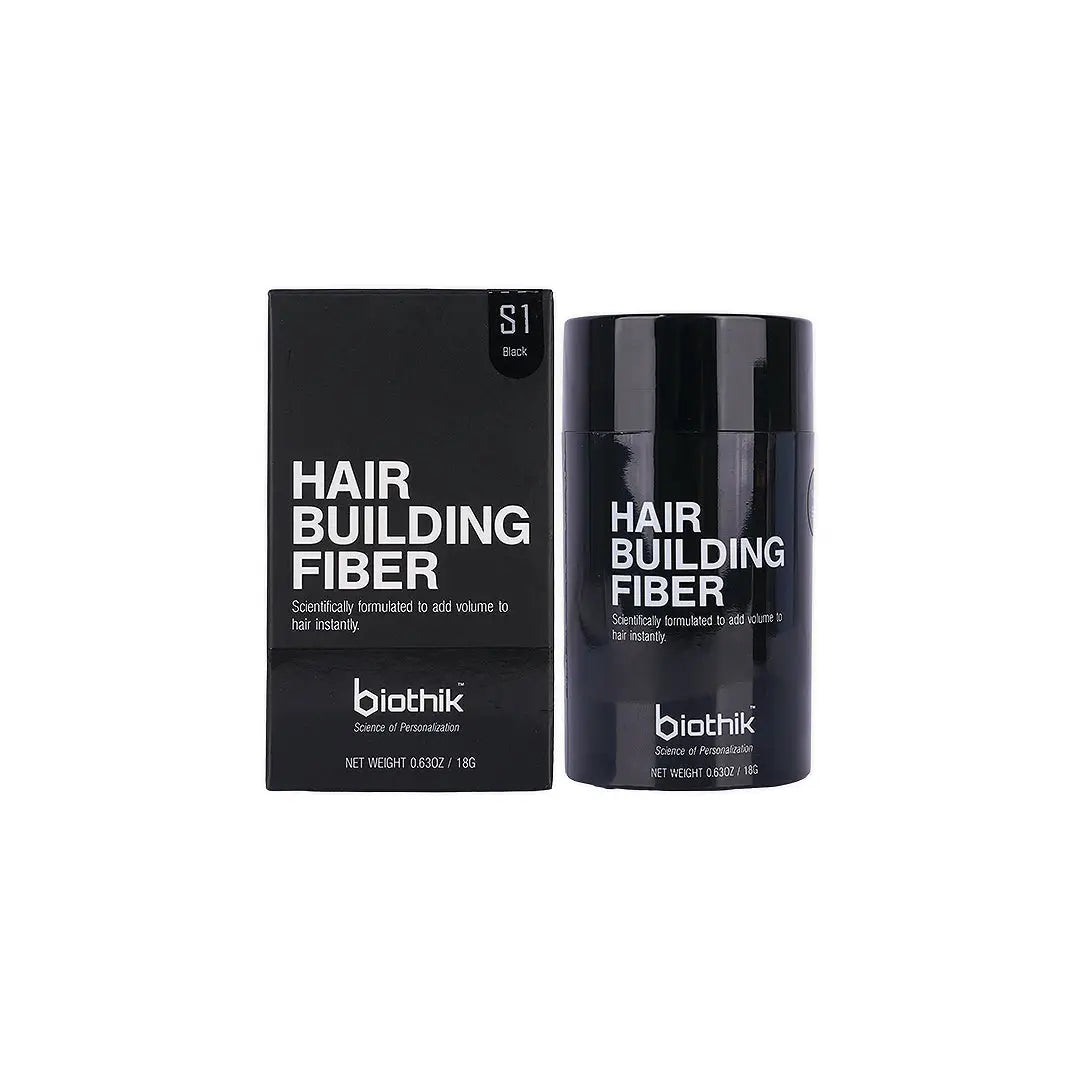 58773-Biothik Hair Building Fiber Black 18g - BTF201