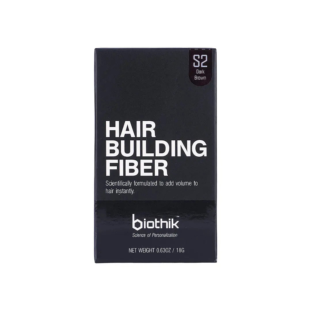 58775-Biothik Hair Building Fiber Dark Brown 18g - BTF202 +4