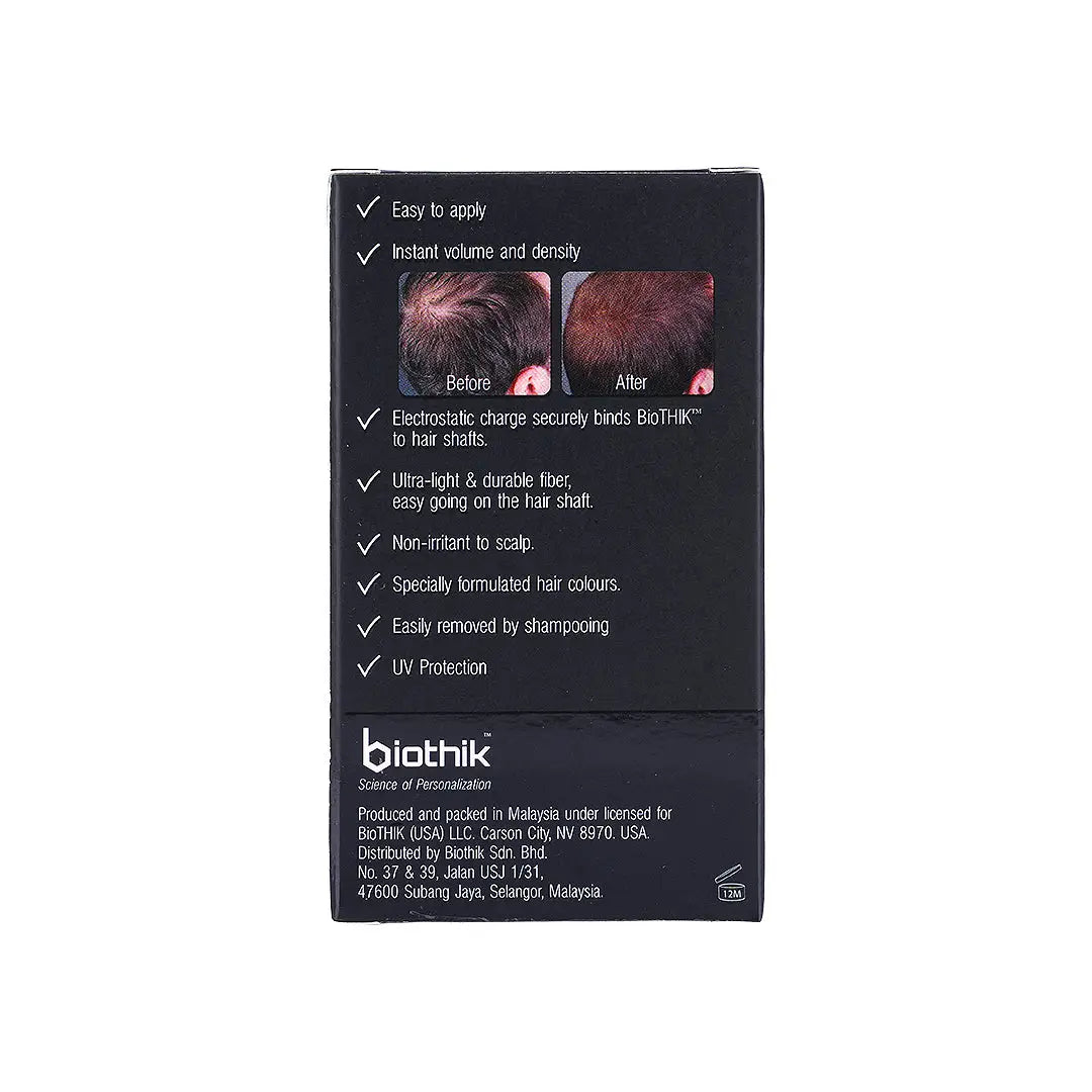 58775-Biothik Hair Building Fiber Dark Brown 18g - BTF202 +6