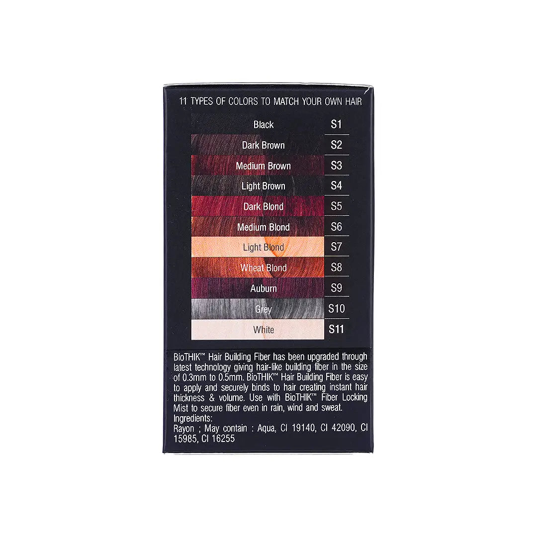 58775-Biothik Hair Building Fiber Dark Brown 18g - BTF202 +5