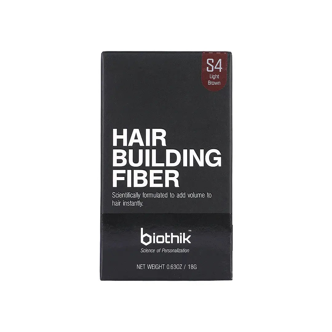 58776-Biothik Hair Building Fiber Light Brown 18g - BTF204 +4