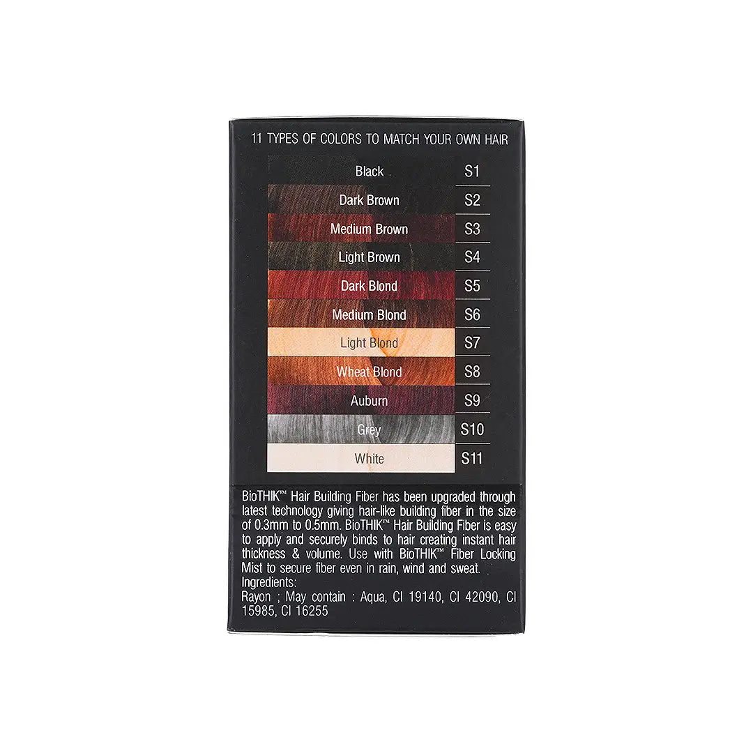 58776-Biothik Hair Building Fiber Light Brown 18g - BTF204 +5