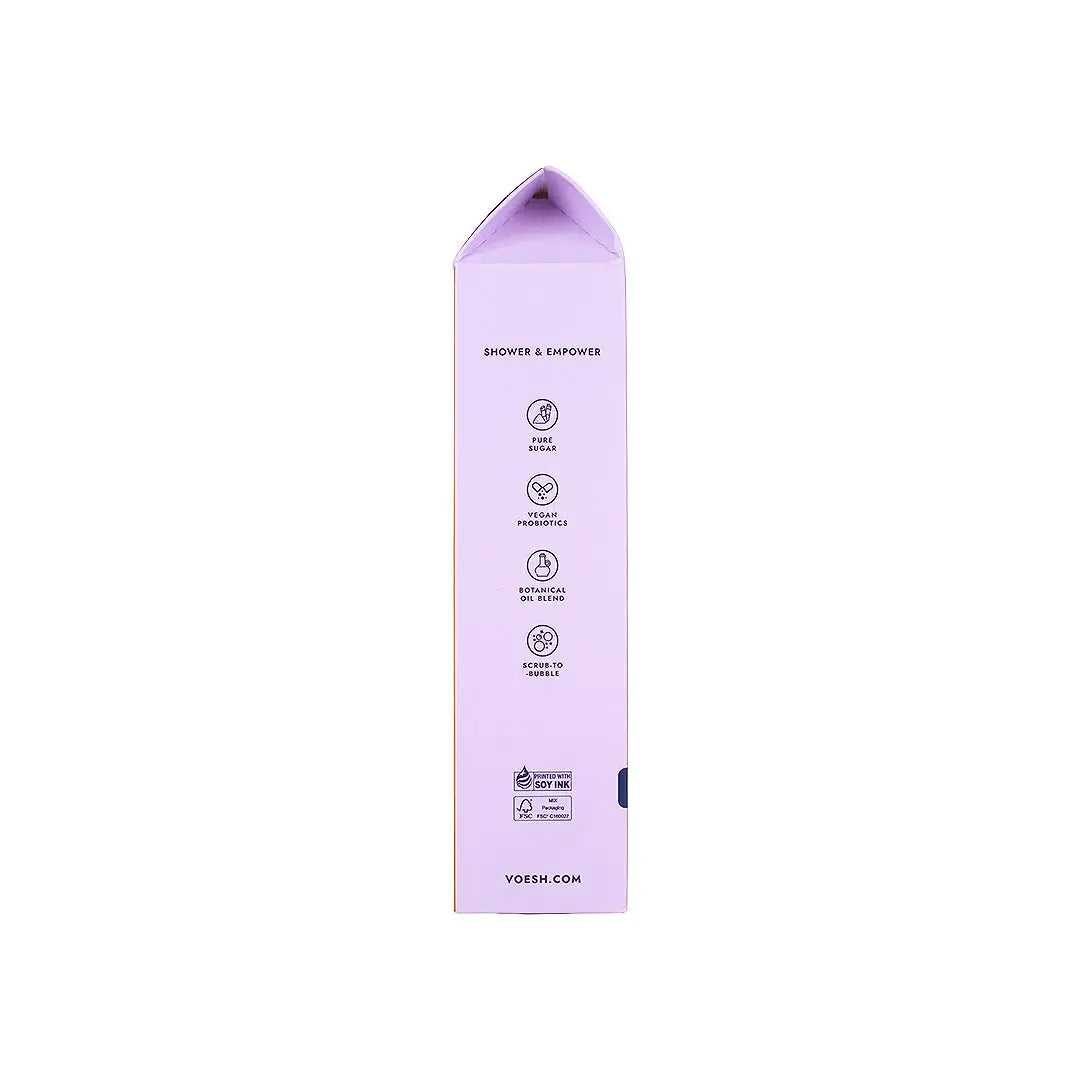 58781-Voesh Sugar Scrub + Bubble Wash 210g - Lavender Land +6
