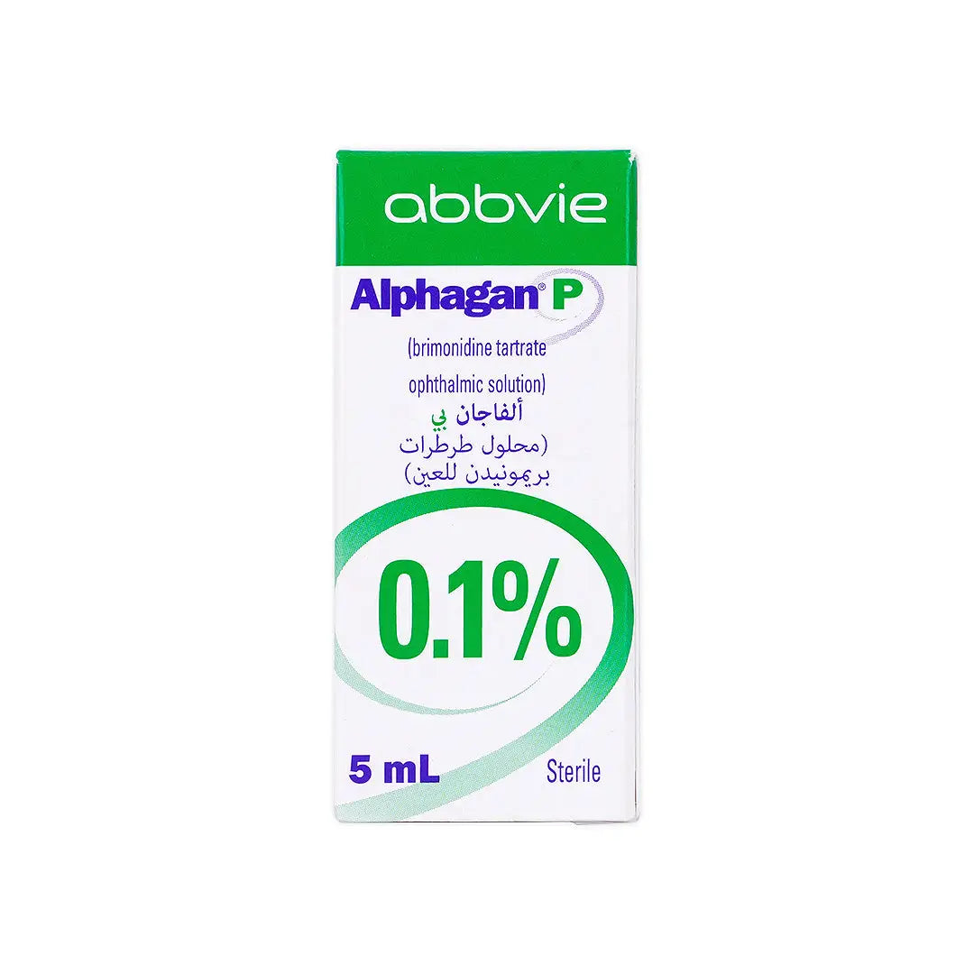 58782-Alphagan P 0.1% Eye Drops 5ml +5