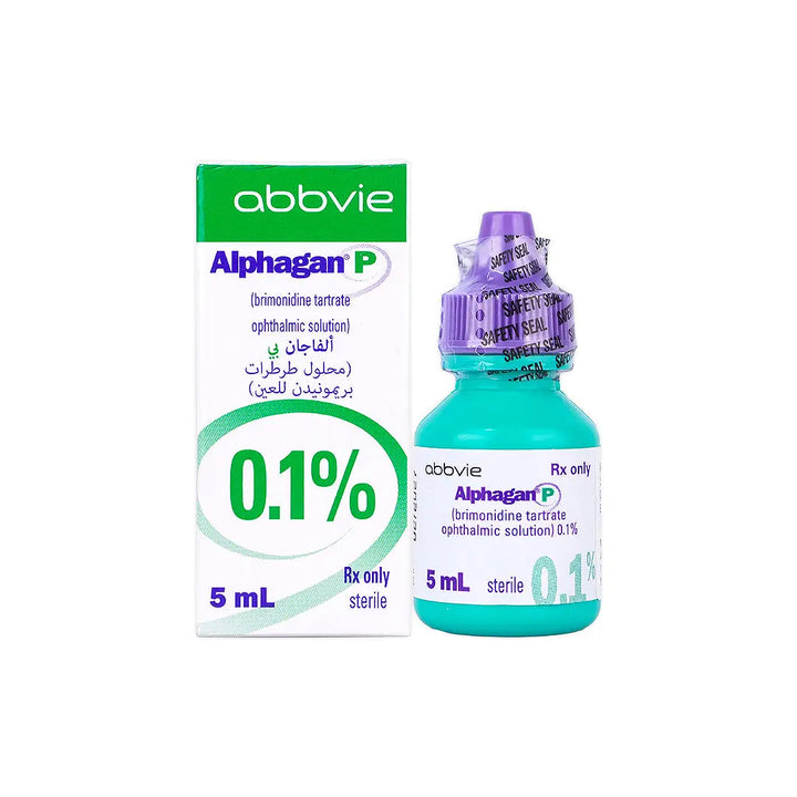 58782-Alphagan P 0.1% Eye Drops 5ml 