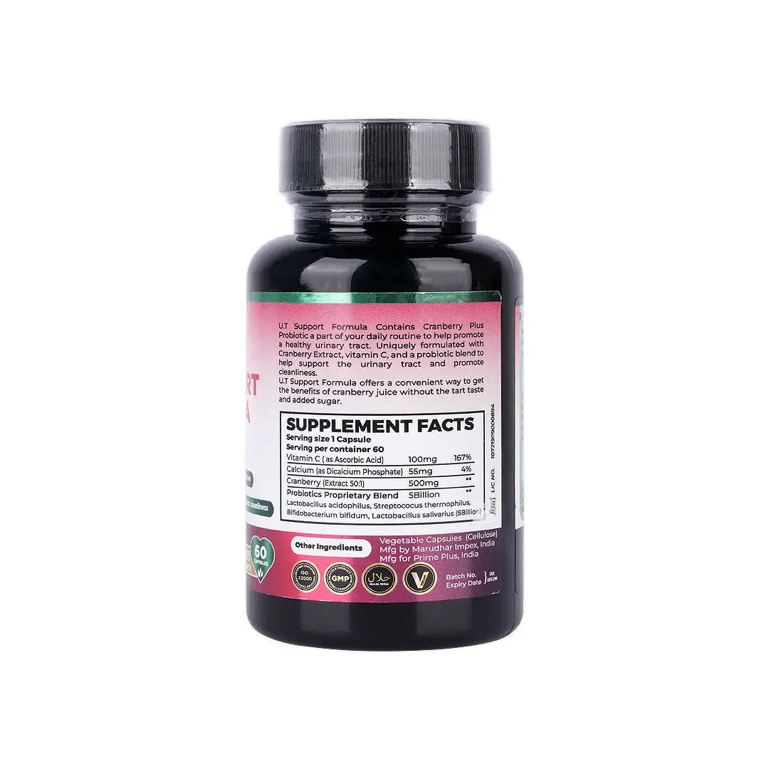 Prime Plus U.T Support Formula 60 Capsules