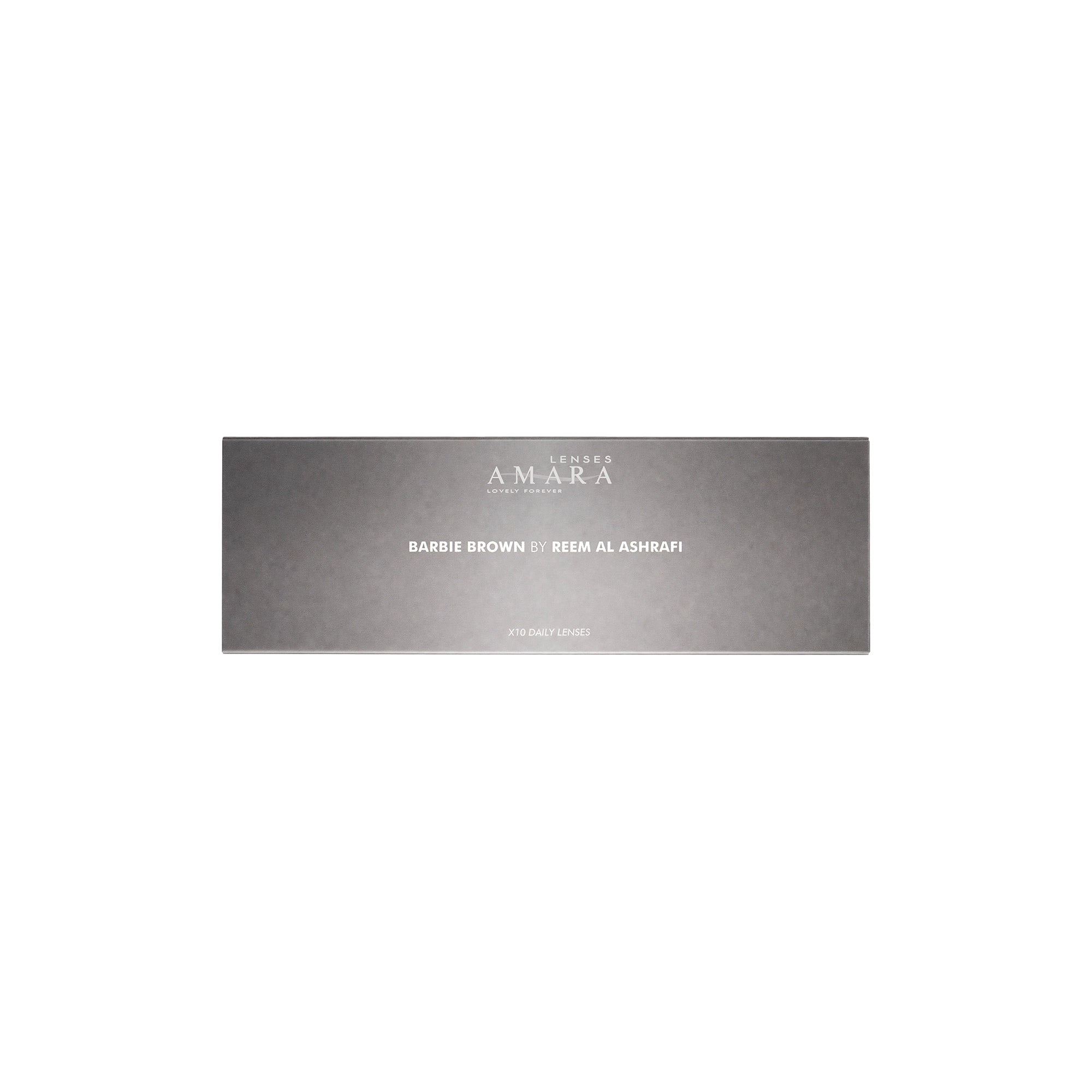 58794-Amara One Day Color 10 Contact Lenses - Barbie Brown +7