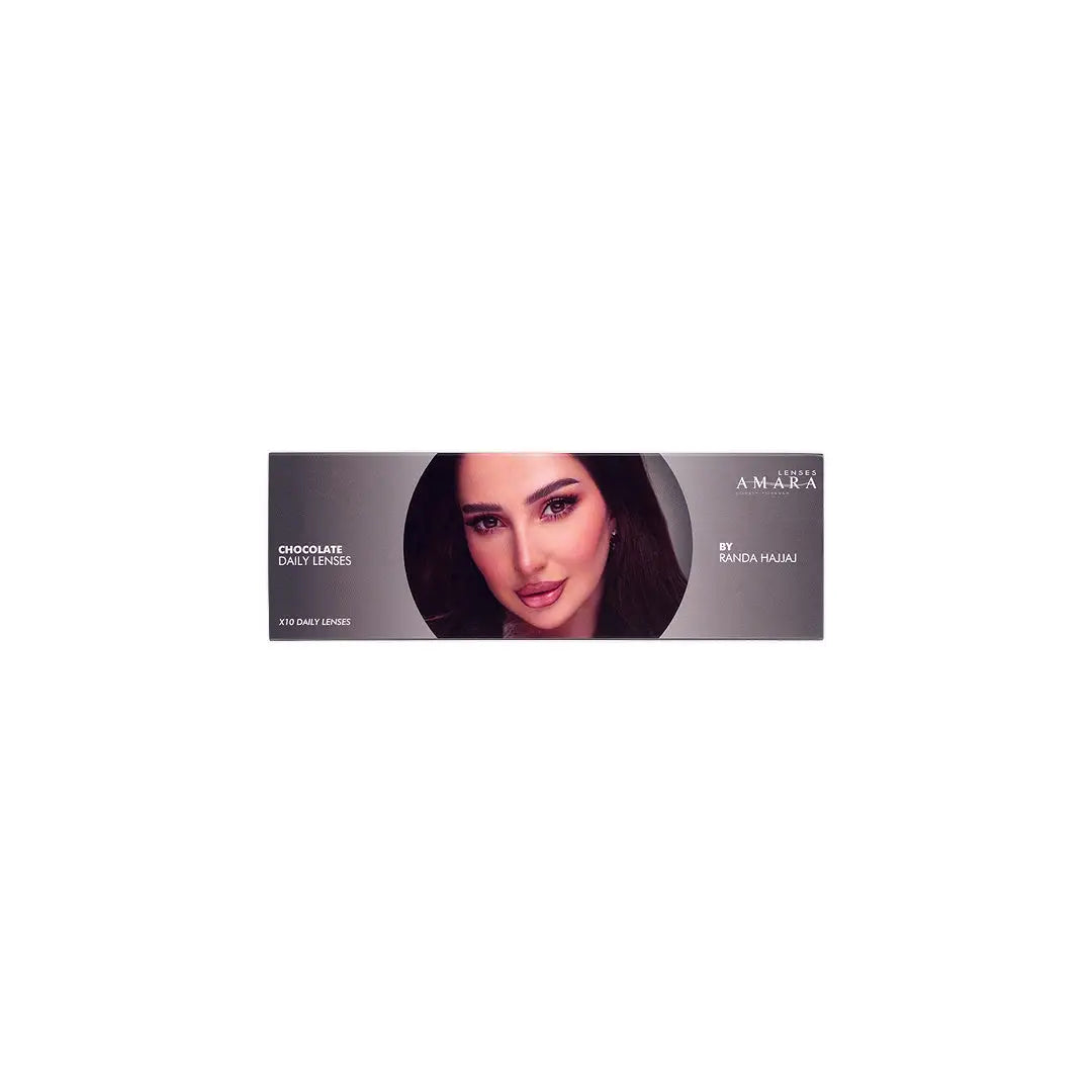 Amara One Day Color 10 Contact Lenses - Chocolate