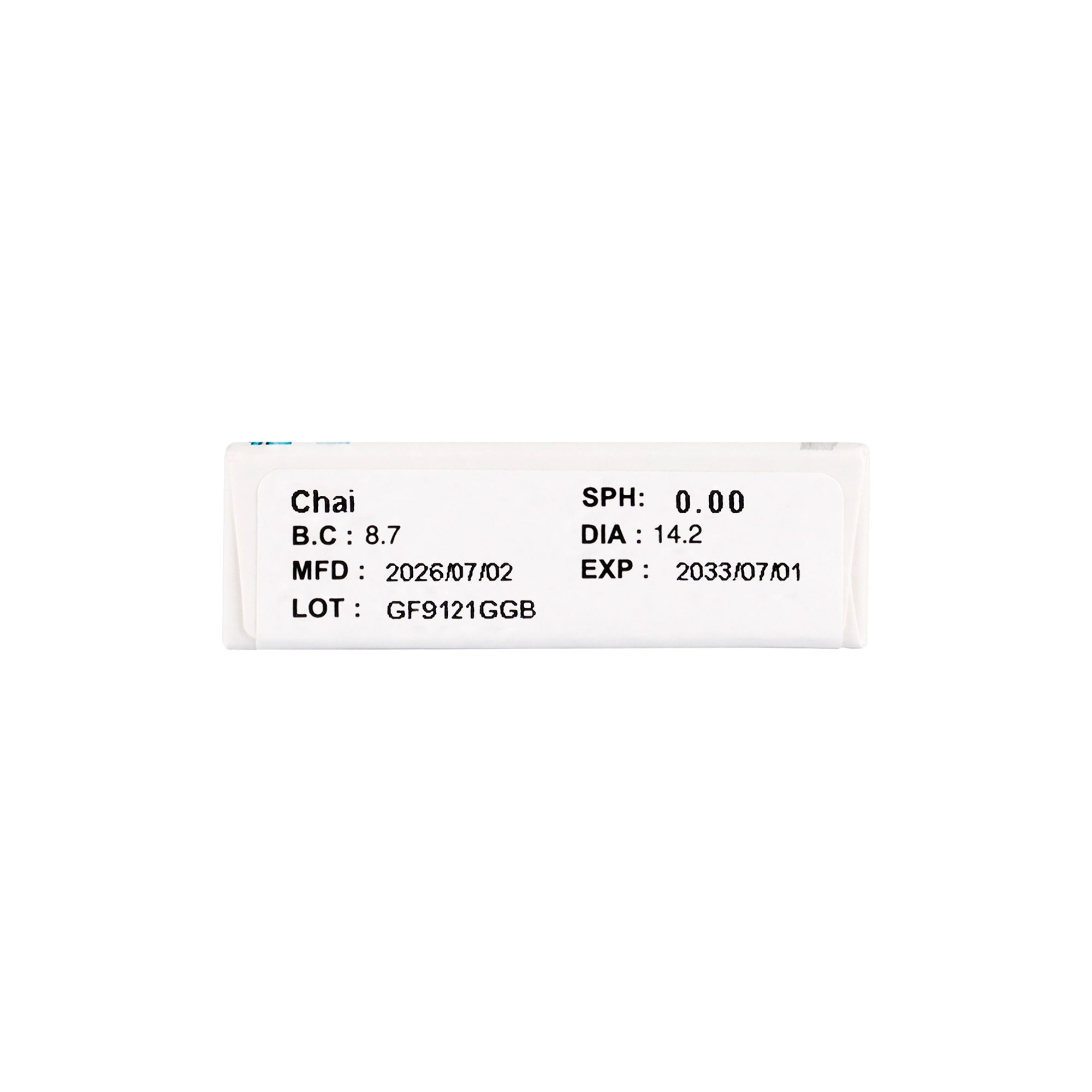 58796-Amara One Day Color 10 Contact Lenses - Chai ( One Day ) +7