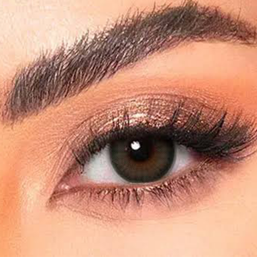 58797-Amara One Day Color 10 Contact Lenses - Crocodile Green