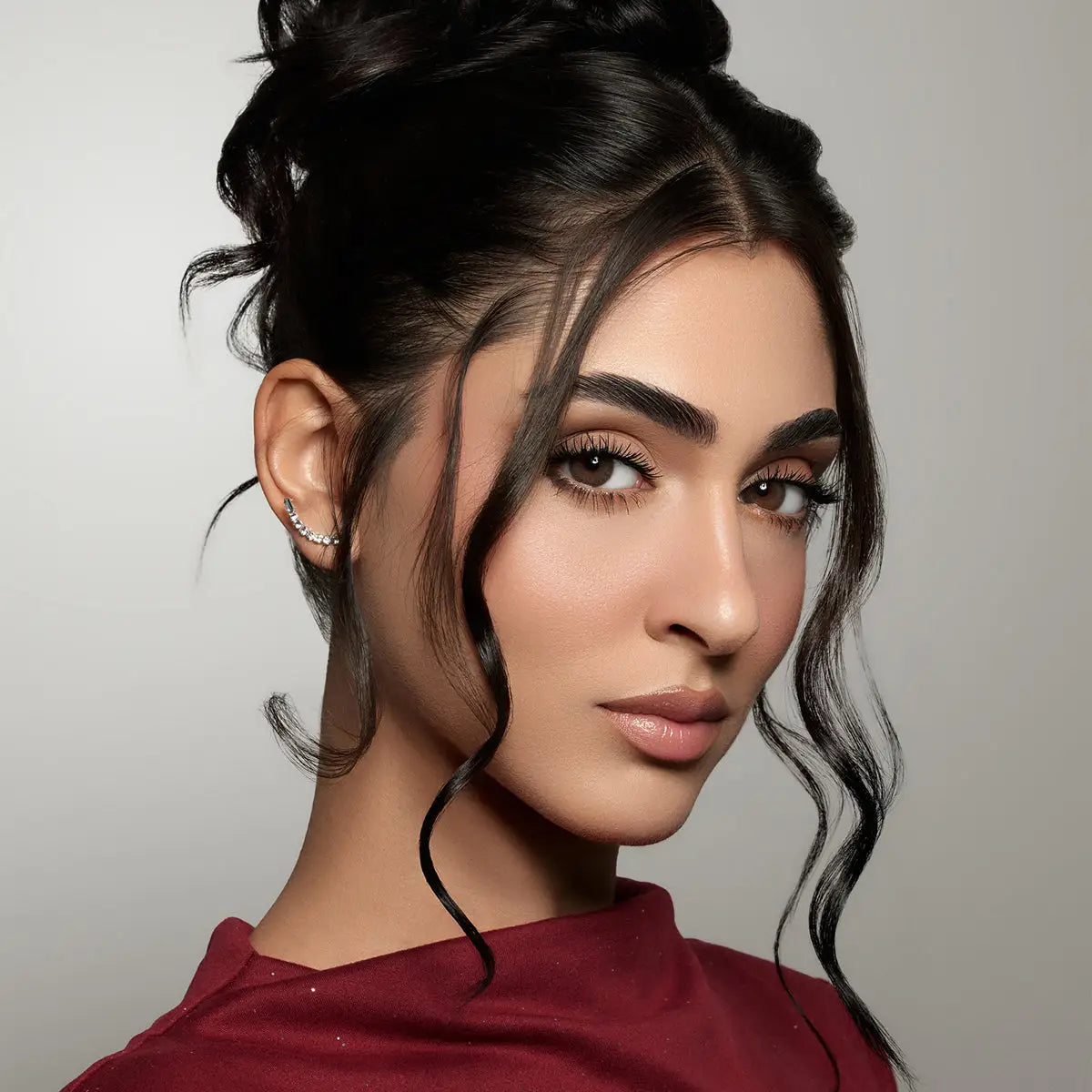 Amara One Day Color 10 Contact Lenses -Dark Sepia