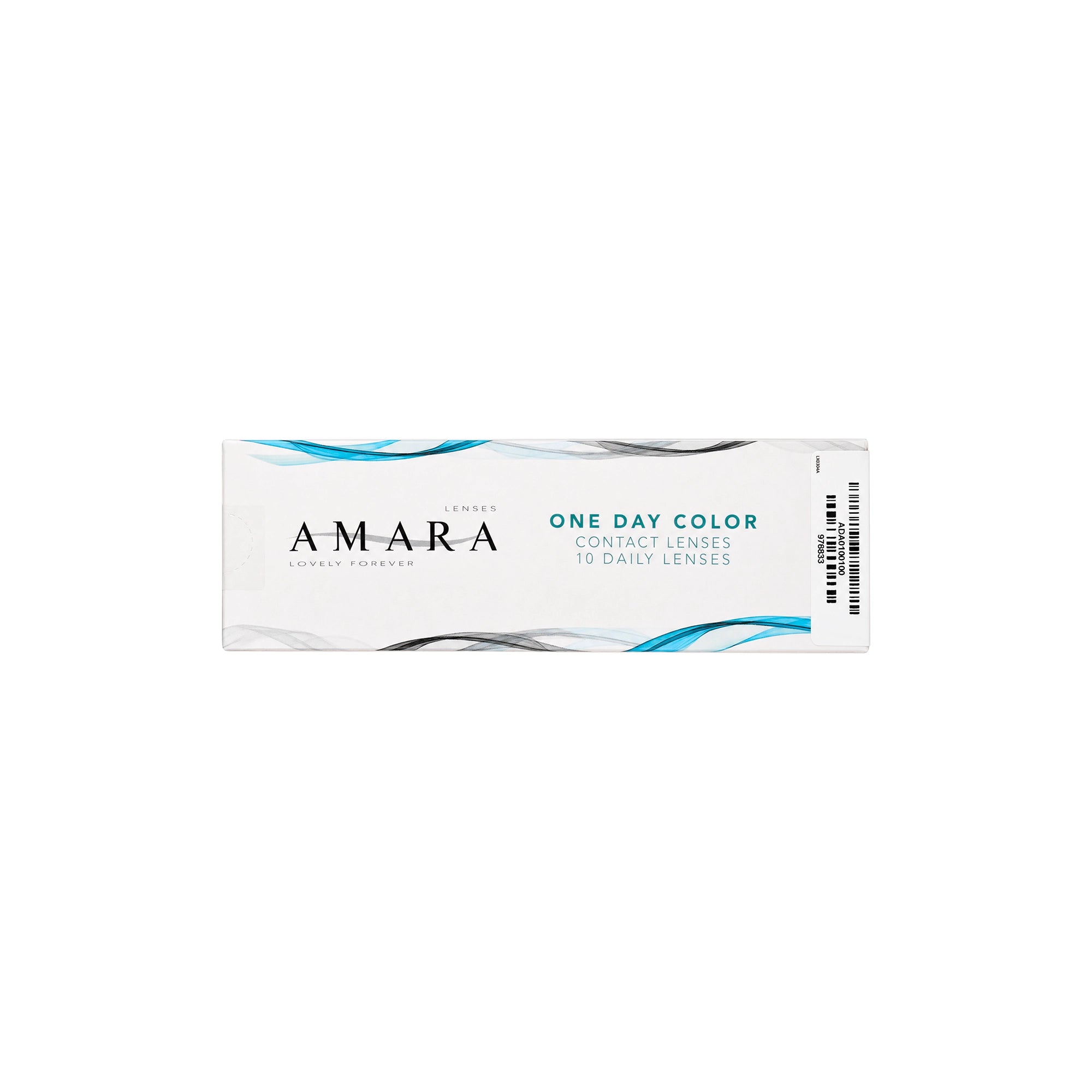 58798-Amara One Day Color 10 Contact Lenses -Dark Sepia +5