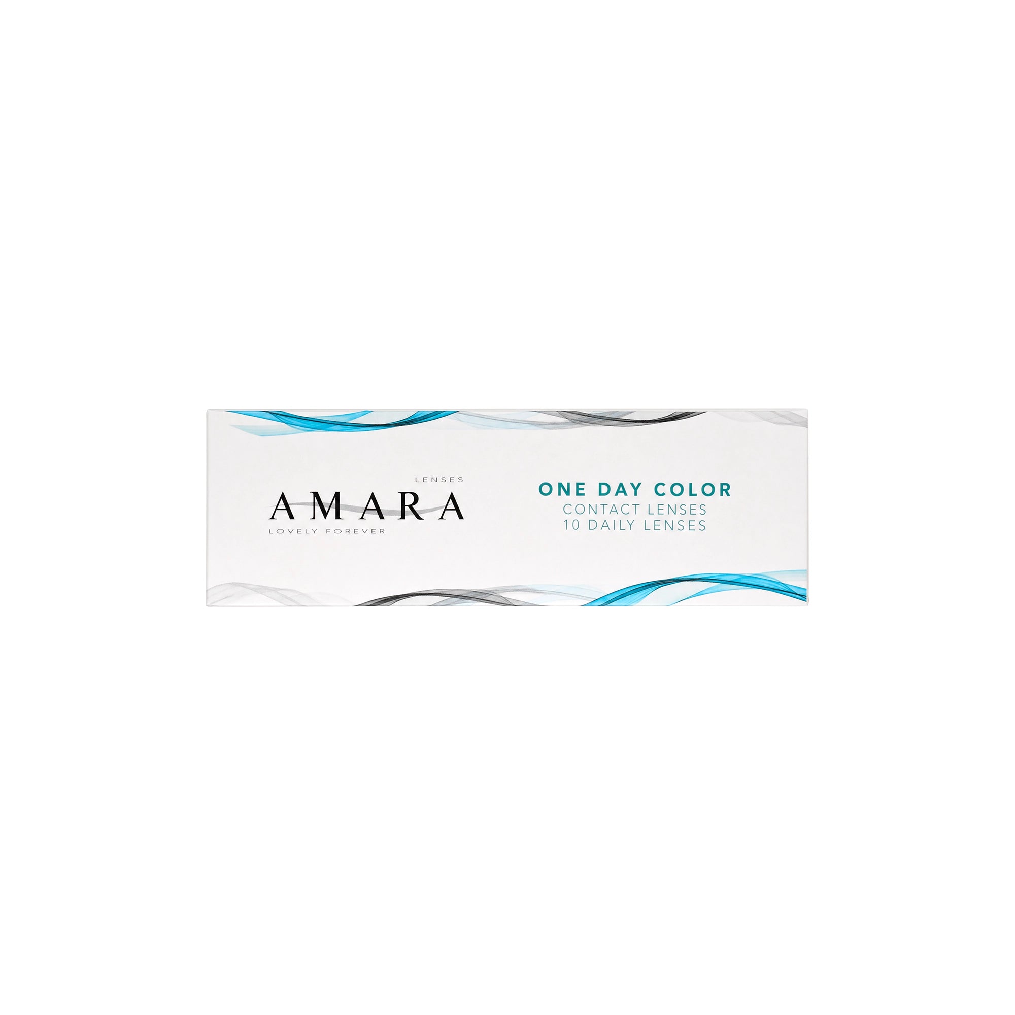 58798-Amara One Day Color 10 Contact Lenses -Dark Sepia +4