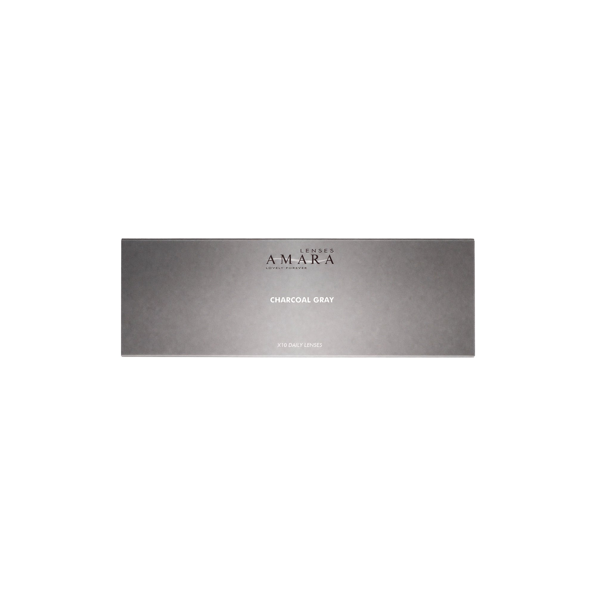 58799-Amara One Day Color 10 Contact Lenses -Charcoal Gray +5