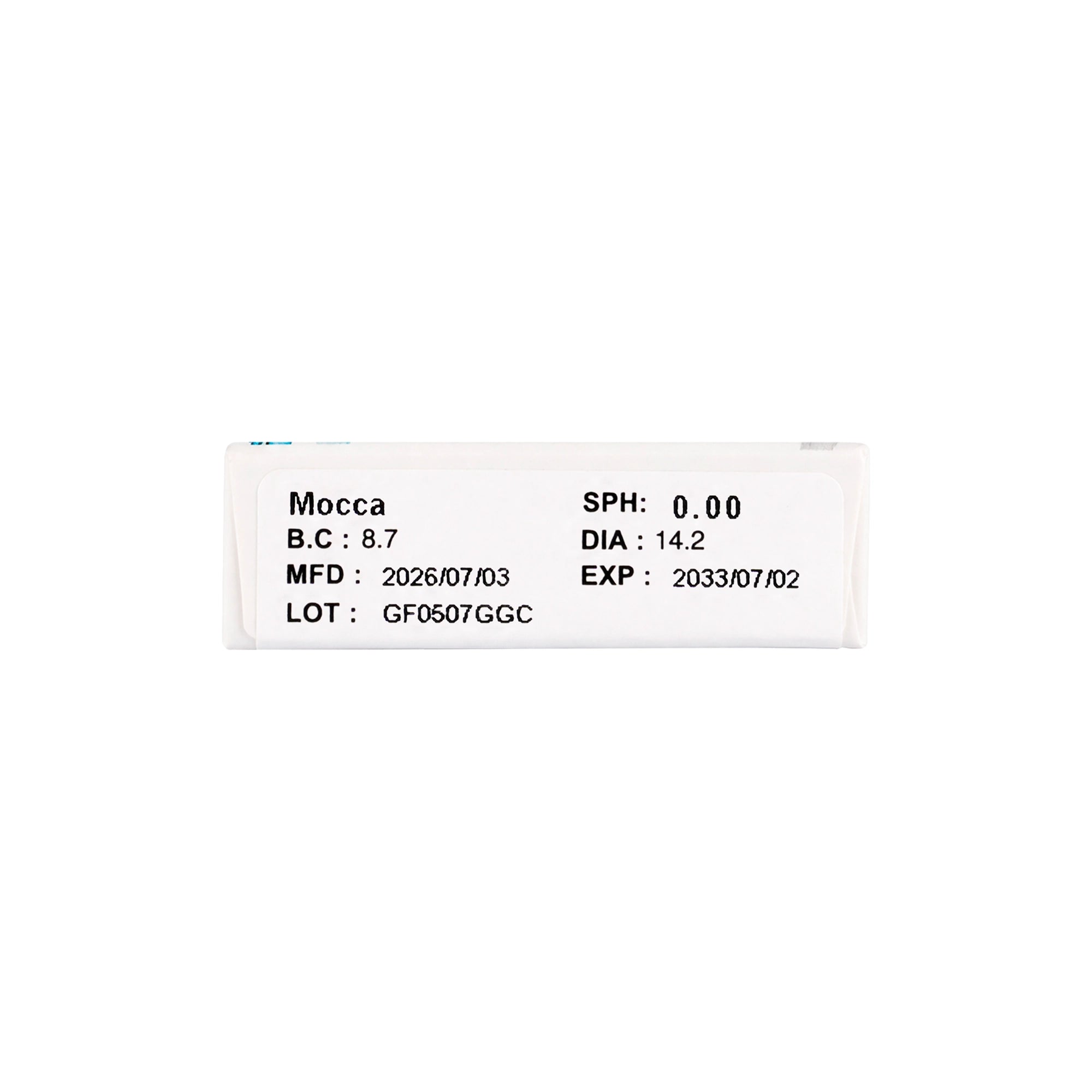 58801-Amara One Day Color 10 Contact Lenses -Mocca +6