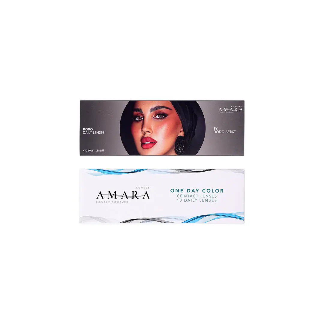 Amara One Day Color 10 Contact Lenses -Dodo