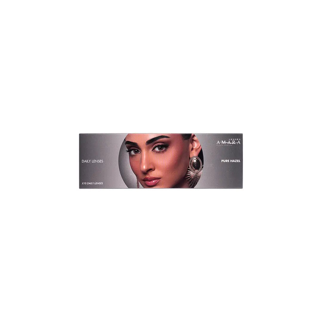 Amara One Day Color 10 Contact Lenses -Pure Hazel