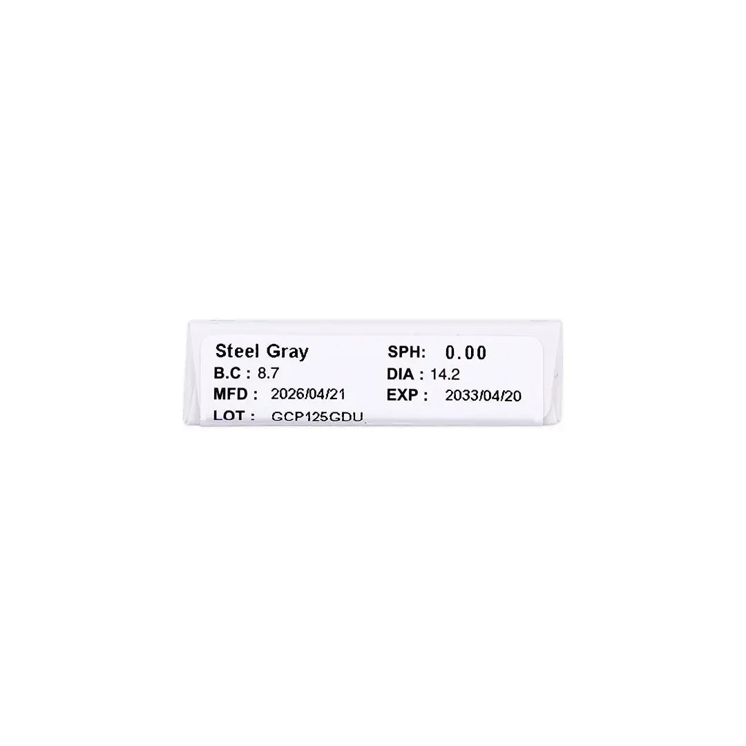 Amara One Day Color 10 Contact Lenses -Steel Gray