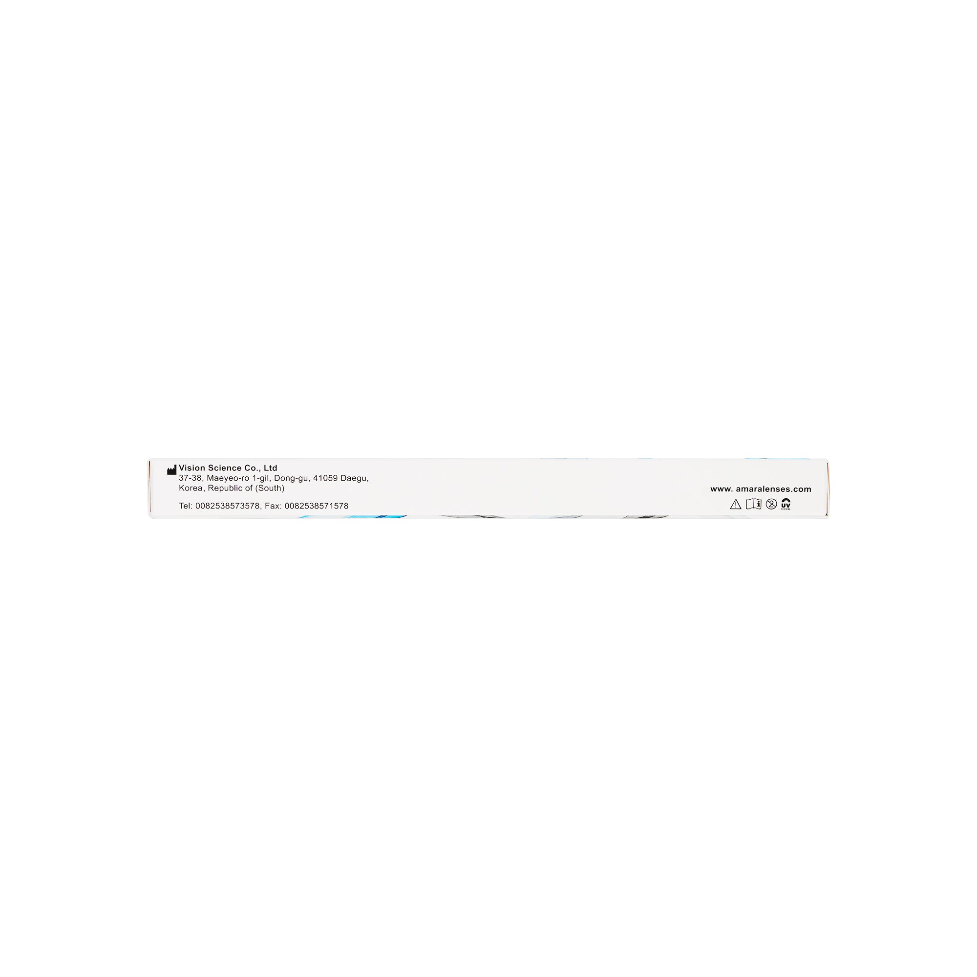 58806-Amara One Day Color 10 Contact Lenses -Steel Gray +6