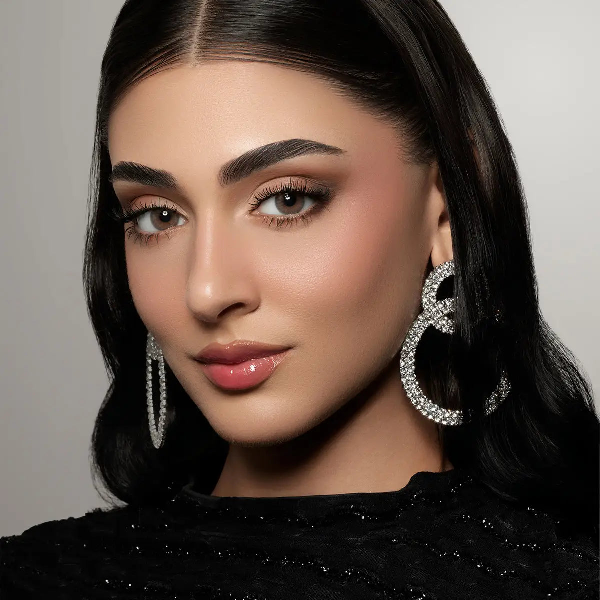 58806-Amara One Day Color 10 Contact Lenses -Steel Gray +1
