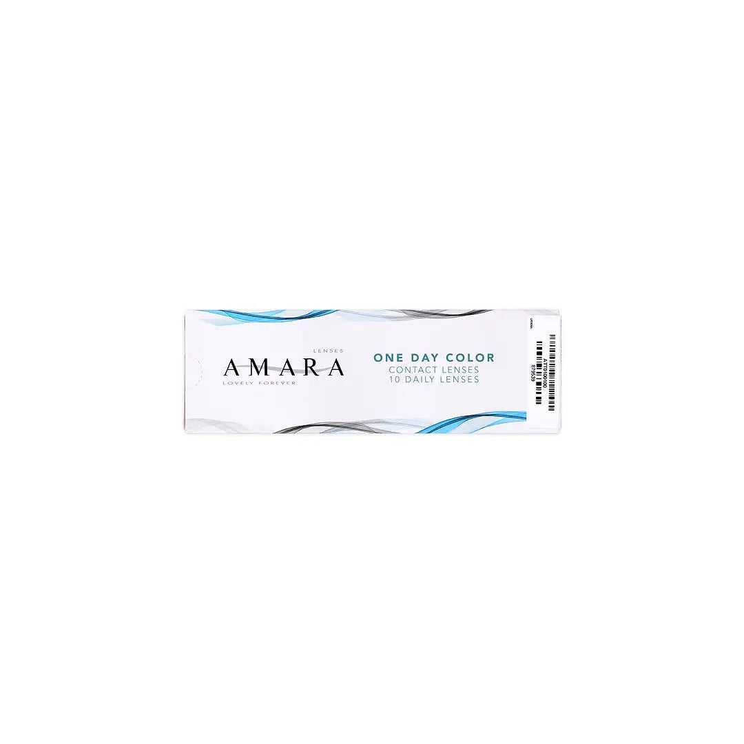 Amara One Day Color 10 Contact Lenses -Tan