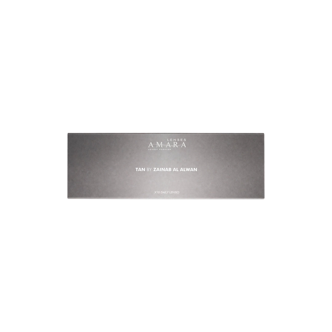 58807-Amara One Day Color 10 Contact Lenses -Tan +4