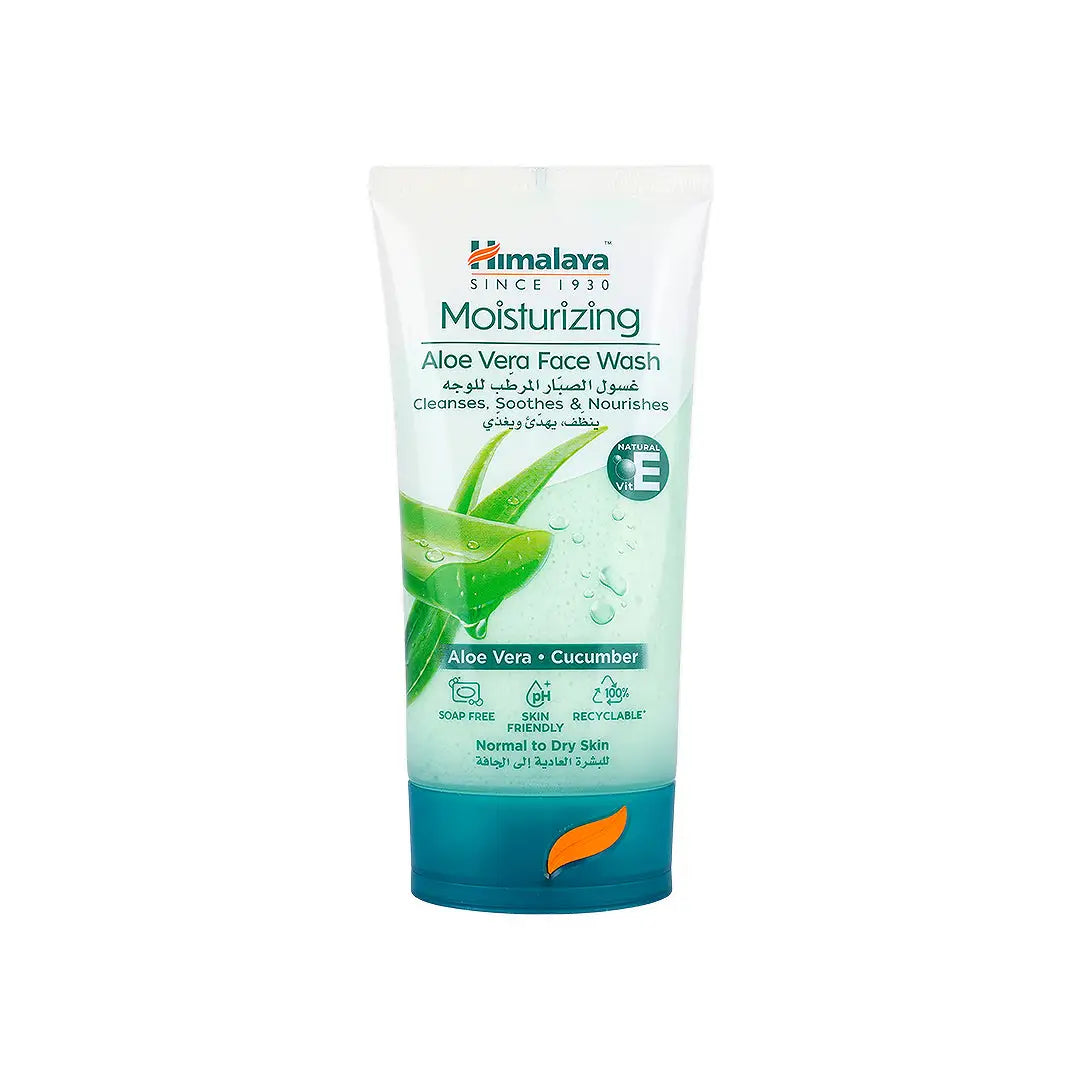58837-Himalaya Moisturizing Face Wash Aloe Vera 150mL +0
