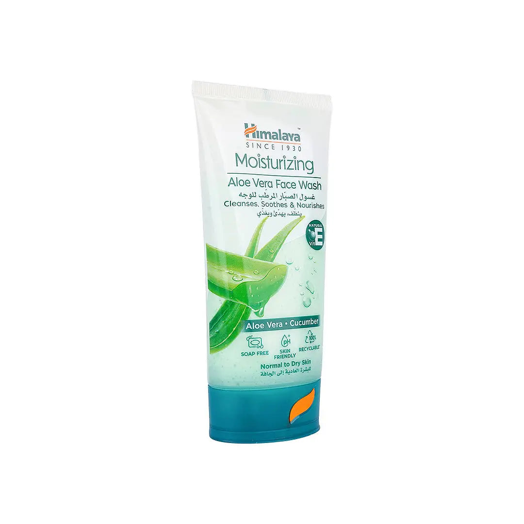 58837-Himalaya Moisturizing Face Wash Aloe Vera 150mL +1