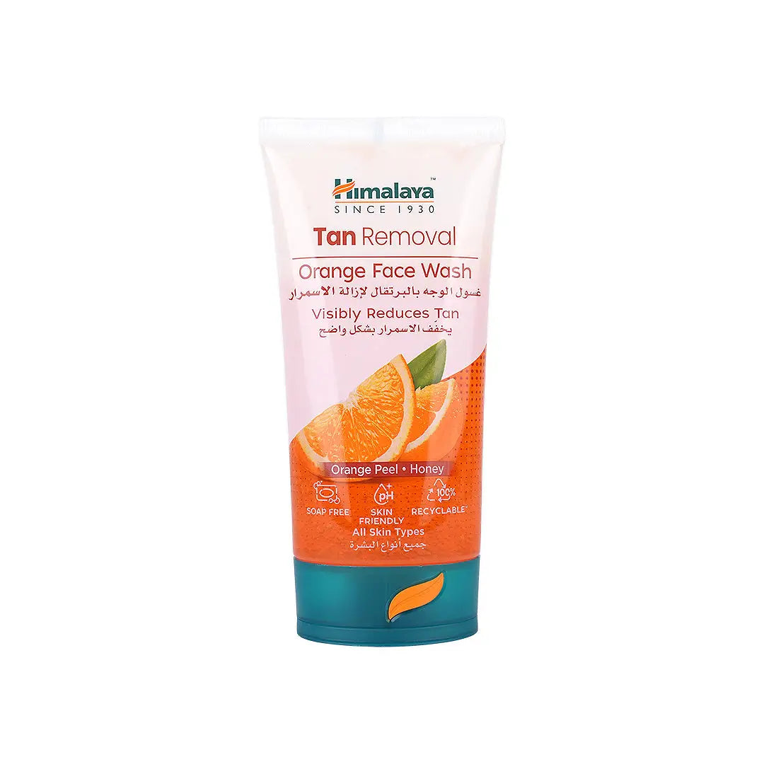 58841-Himalaya Face Wash Tan Removal Orange 150mL +0