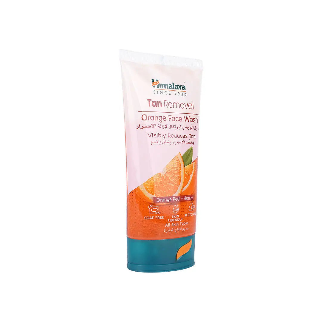 58841-Himalaya Face Wash Tan Removal Orange 150mL +1