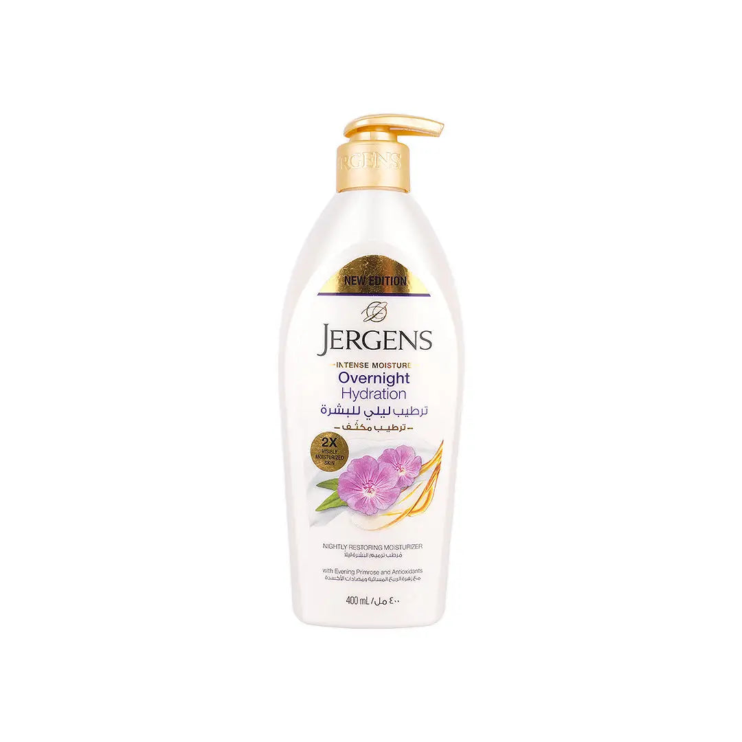 58851-Jergens Antioxidant Overnight Hydration Moisturizer 400mL