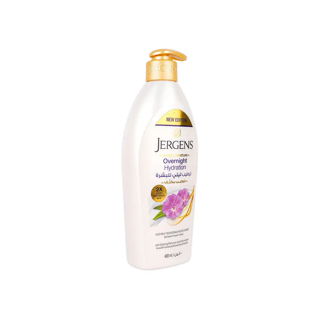 58851-Jergens Antioxidant Overnight Hydration Moisturizer 400mL +1