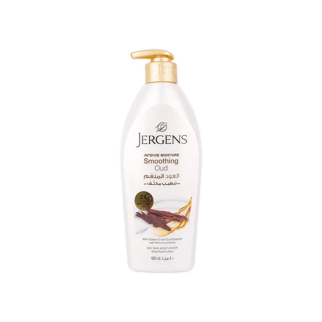 58853-Jergens Hydralucence Smoothing Oud Moisturizer 400mL +0