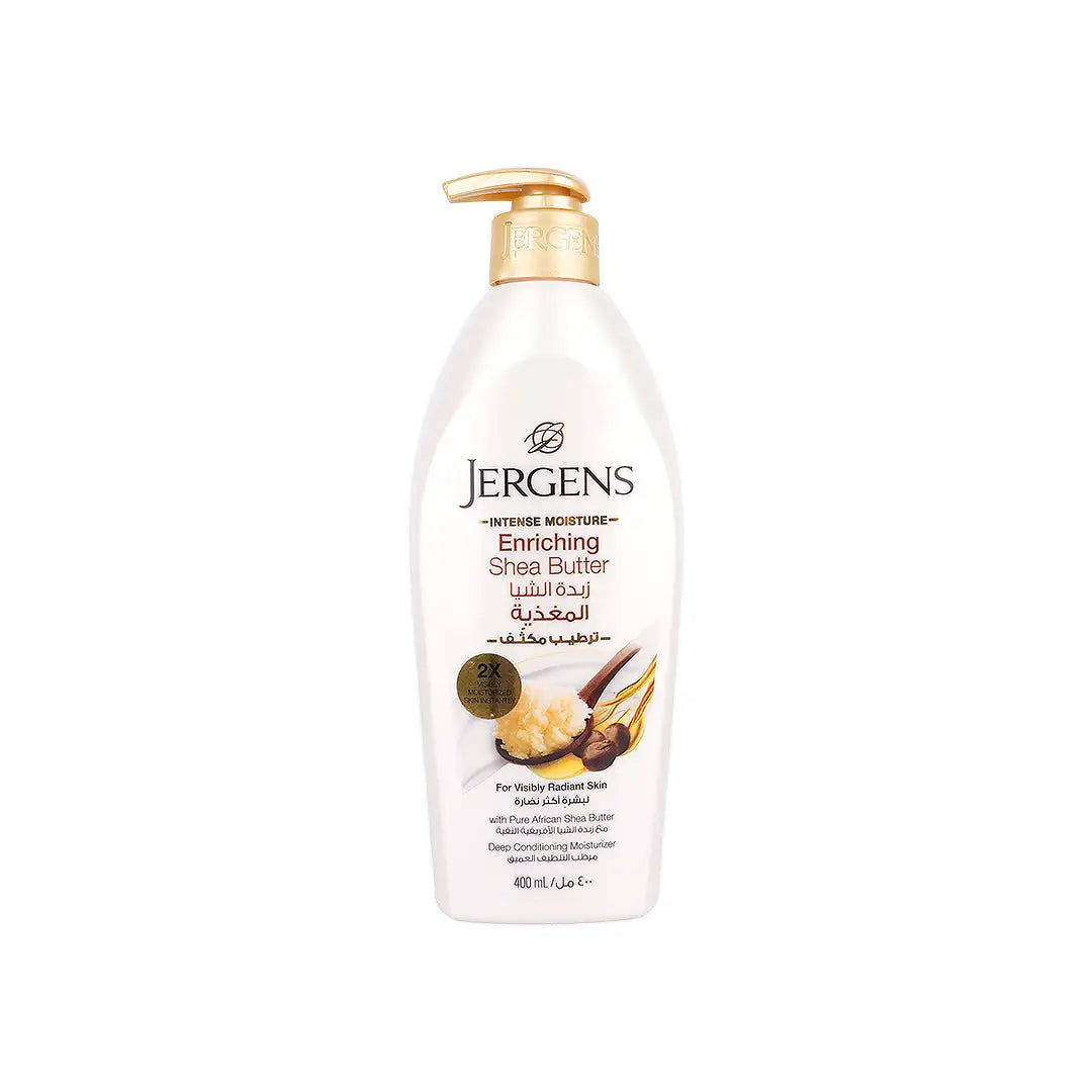 58854-Jergens Hydralucence Enriching Shea Butter Moisturizer 400mL +0