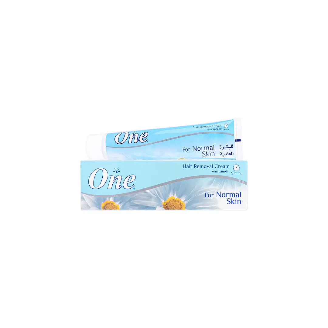 58858-Eva One Hair Removal Cream Lanolin Normal Skin 140g +3
