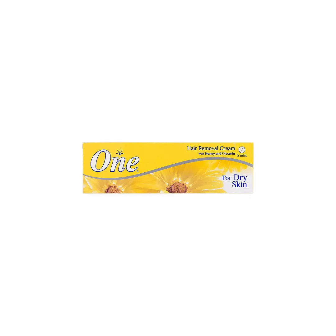 58860-Eva One Hair Removal Cream Honey & Glycerine Dry Skin 140g