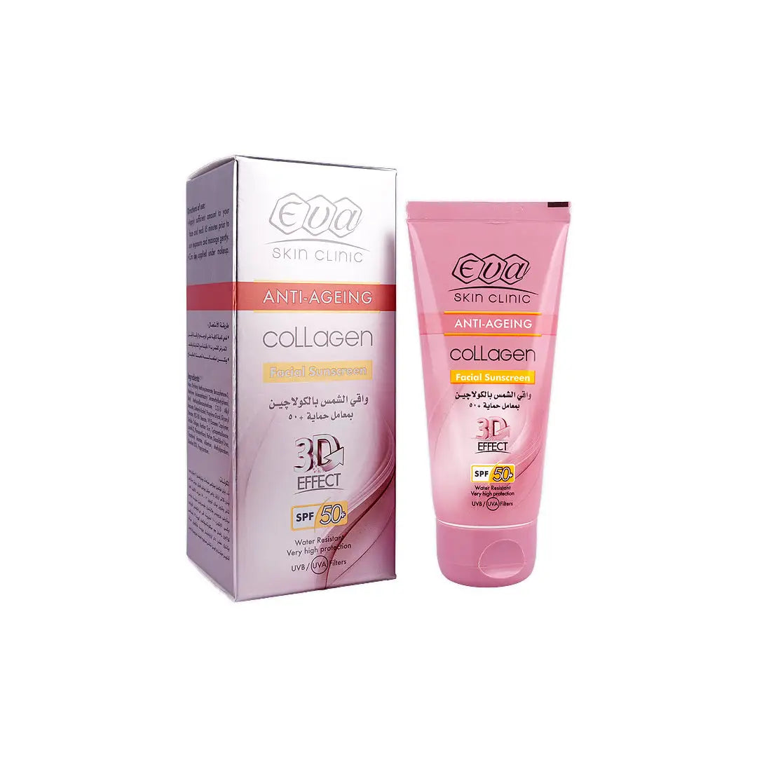Eva Anti-Ageing Collagen Facial Sunscreen Spf50+ 50mL