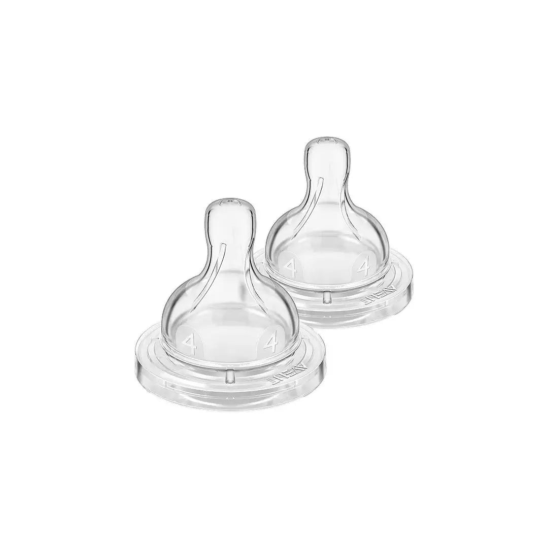 58887-Philips Avent Anti-Colic Teat 4 Drops (6m+) 2pcs-SCY764/02 +1