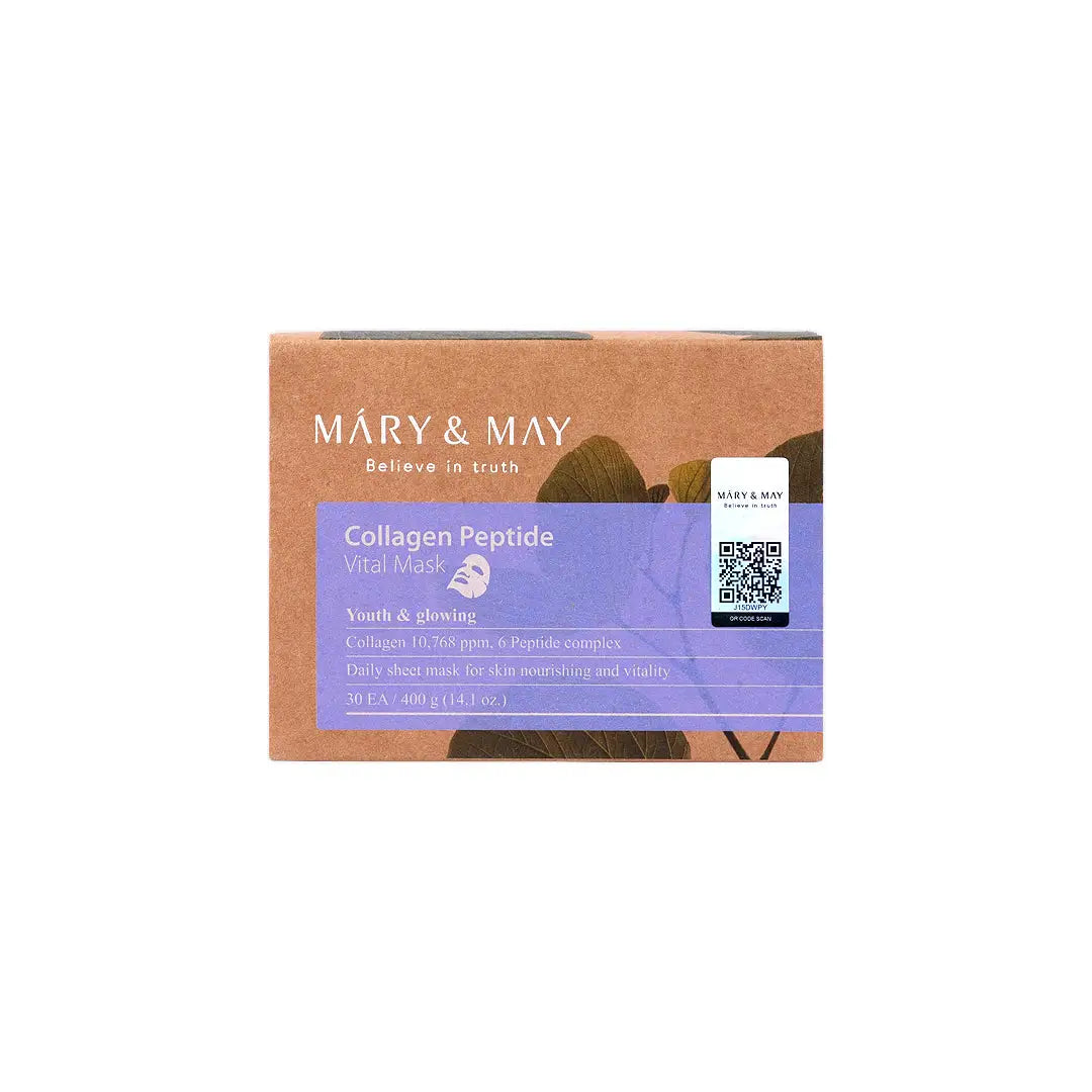 58891-Mary & May Collagen Peptide Vital Mask 400g +0