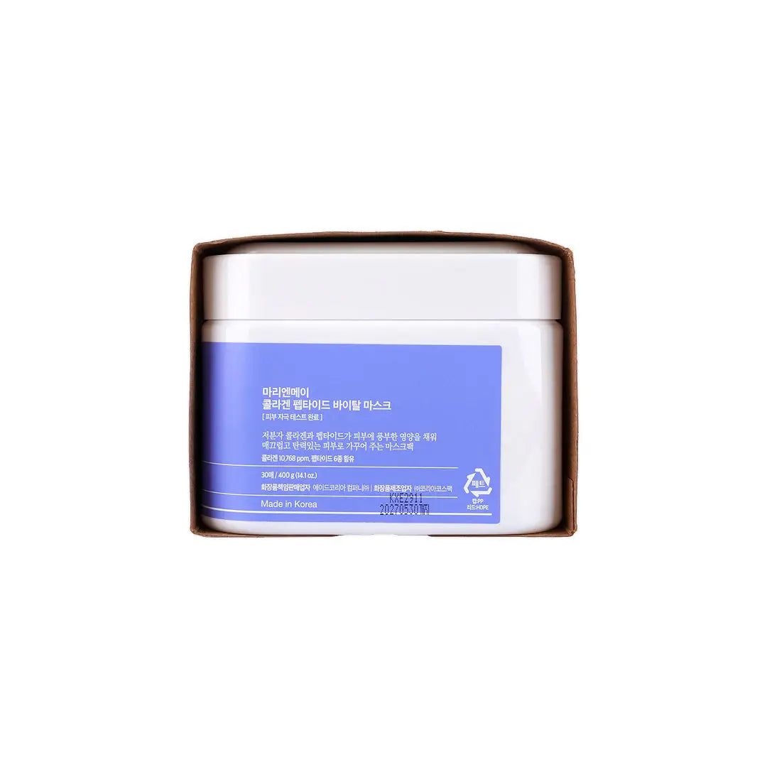 58891-Mary & May Collagen Peptide Vital Mask 400g +1